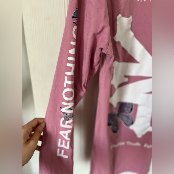 ZOO YORK Pink Skateboard Butterfly Long-sleeve Shirt - Picture 10 of 10